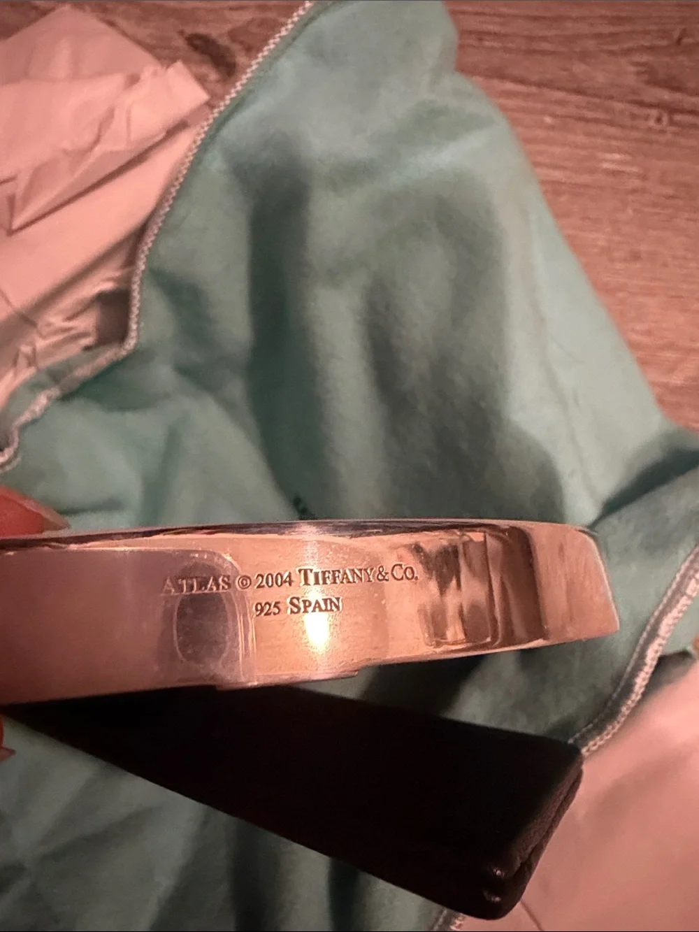 Tiffany & Co. Silver Atlas Frame